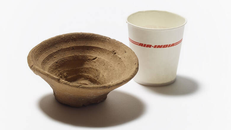 Τα πρώτα κυπελλάκια μιας χρήσης φτιάχτηκαν στην Κρήτη από πηλό!