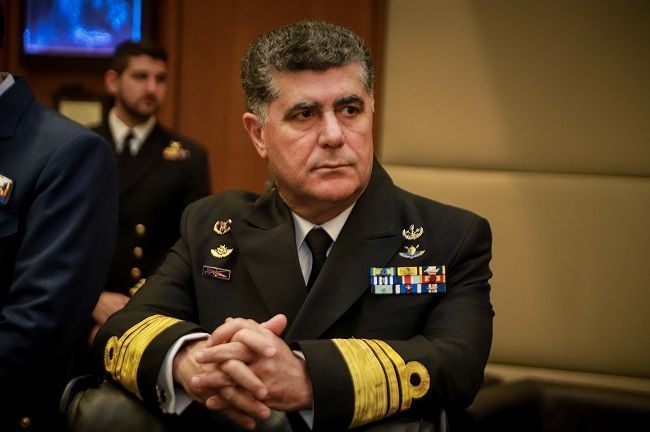 Αρχηγός ΓΕΝ: Δεν θα δεχτούμε παραβίαση της ελληνικής υφαλοκρηπίδας