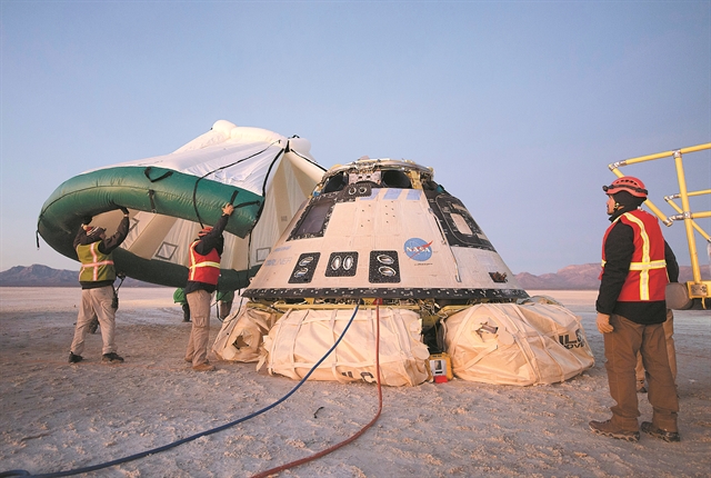 Απέτυχε να συνδεθεί με τον Διαστημικό Σταθμό και γύρισε στη Γη