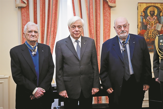 Κορυφαίοι των γραμμάτων οι Τίτος Πατρίκιος και Κώστας Γεωργουσόπουλος