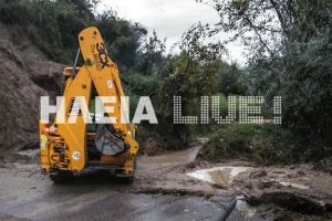 Καταστροφές στην Ηλεία και χιόνια στα βόρεια έφερε ο «Ετεοκλής»