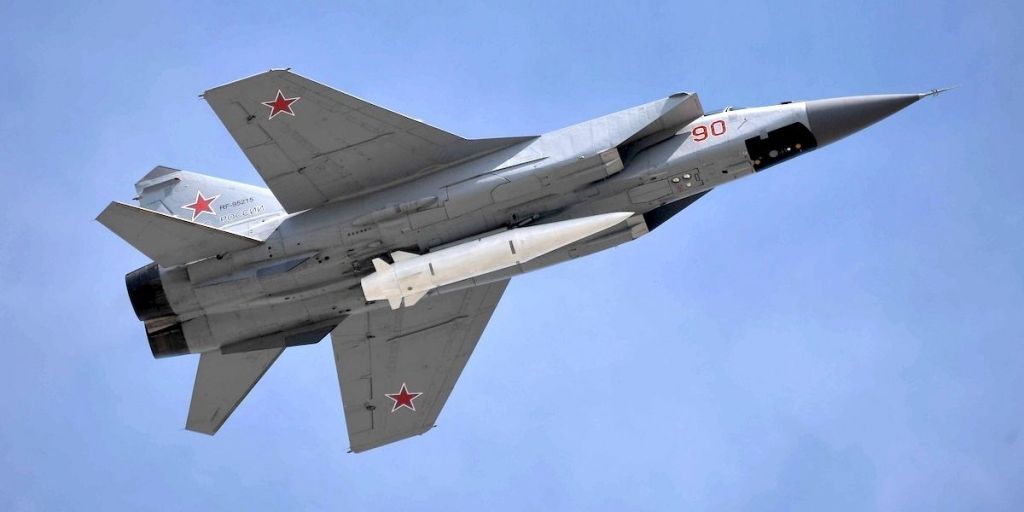 Δοκιμαστική εκτόξευση του υπερηχητικού πυραύλου Kinzhal από τη Ρωσία