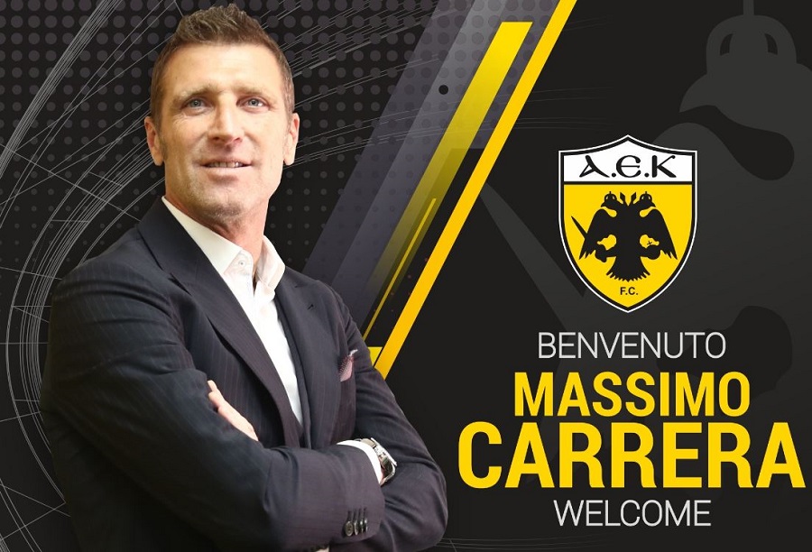 Προπονητής της ΑΕΚ και επισήμως ο Μάσιμο Καρέρα