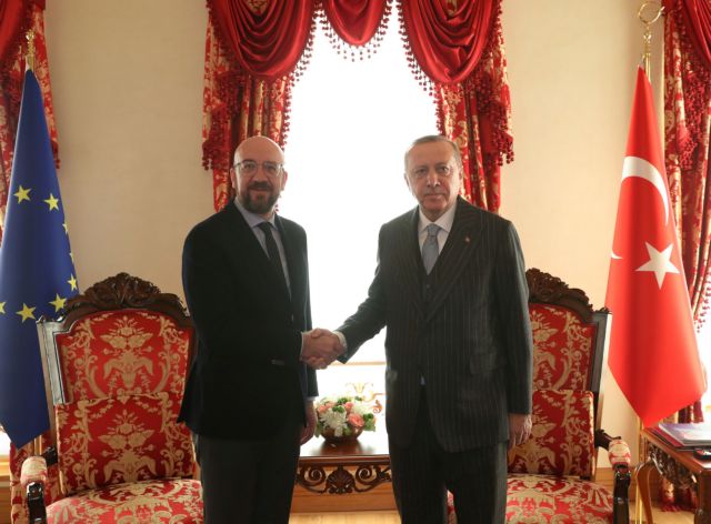 Προειδοποίηση Μισέλ σε Ερντογάν για γεωτρήσεις και Λιβύη