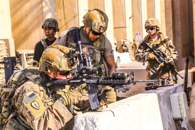 Σύγχυση με τους αμερικανούς στρατιώτες στο Ιράκ