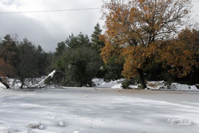 Σέρρες: Πάγωσε ο τεχνητός καταρράκτης – Ευκαιρία για αναρρίχηση στον πάγο