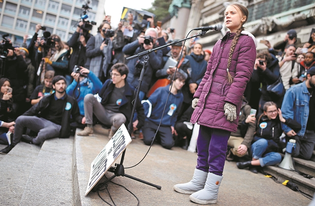 Γκρέτα εναντίον Τραμπ στο φόρουμ του Νταβός