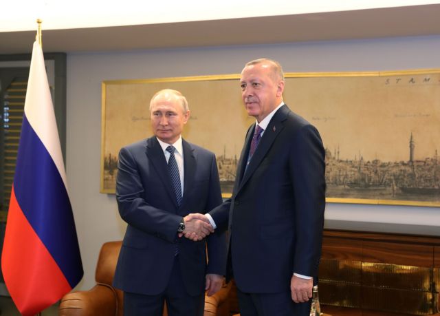 Κωνσταντινούπολη: Ολοκληρώθηκαν οι συνομιλίες Πούτιν – Ερντογάν