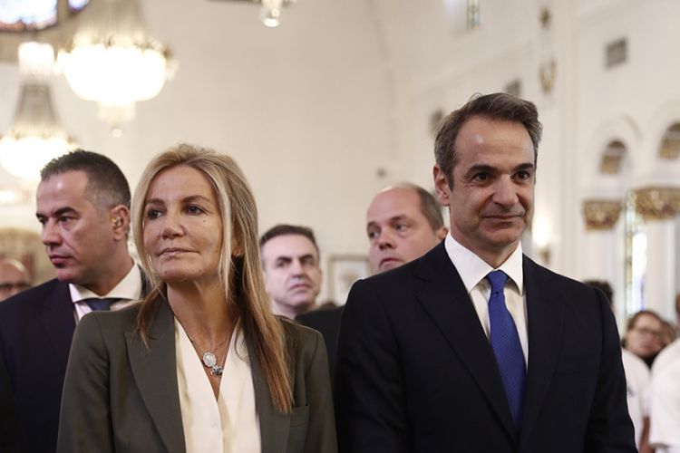 ΗΠΑ: Κυριάκος και Μαρέβα παρακολούθησαν αγώνα NBA