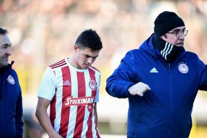 Ολυμπιακός: Μυϊκή σύσπαση στον τετρακέφαλο ο Λοβέρα