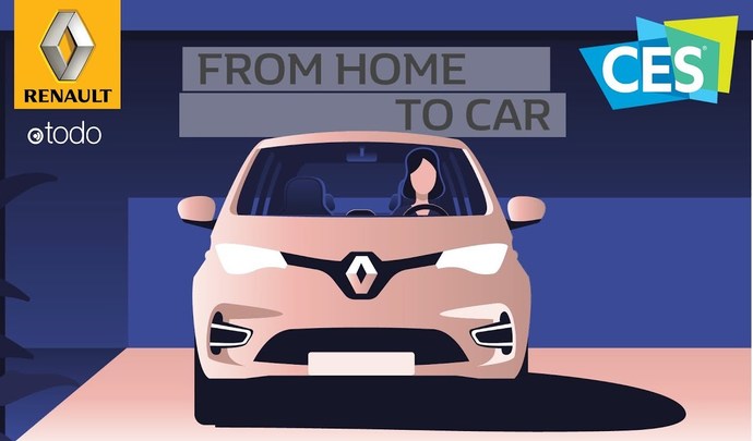Renault: Ετοιμάζει το αυτοκίνητο μέσω του οποίου θα ελέγχει και το …θερμοσίφωνο στο σπίτι