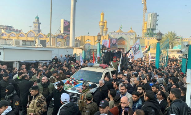 Κασέμ Σουλεϊμανί : Κοσμοσυρροή για την κηδεία του ιρανού στρατηγού