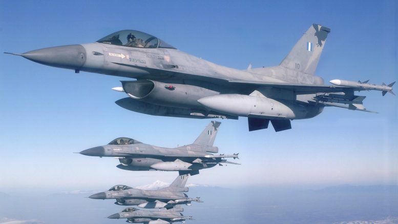 Πάρτι τουρκικών F-16 στο Αιγαίο με 15 υπερπτήσεις σε ελληνικά νησιά