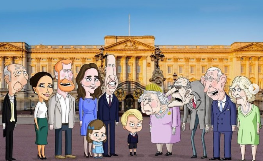 Megxit: Η βρετανική βασιλική οικογένεια εμπνέει το καρτούν «Ο πρίγκιπας»
