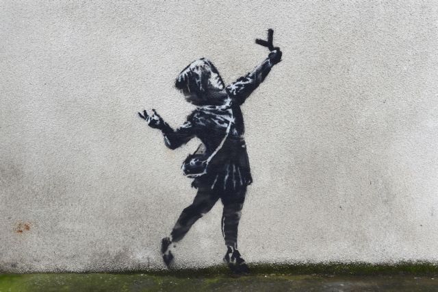 Οι ευχές του Banksy για την Ημέρα του Αγίου Βαλεντίνου