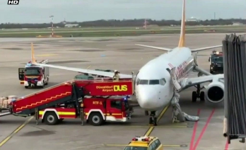 Φωτιά σε δεύτερο αεροσκάφος της Pegasus Airlines μετά την τραγωδία στην Τουρκία
