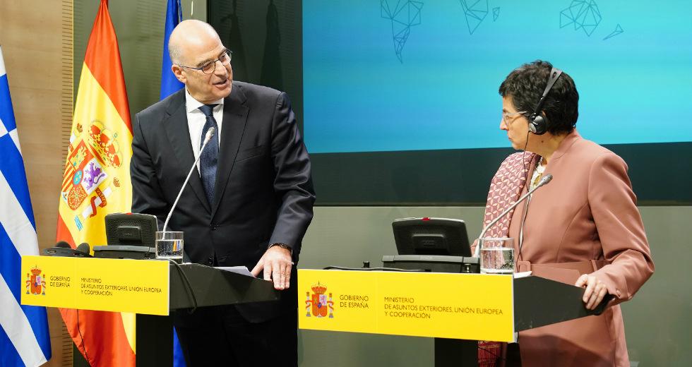 Απέφυγε να καταδικάσει την τουρκική προκλητικότητα η ισπανίδα ΥΠΕΞ