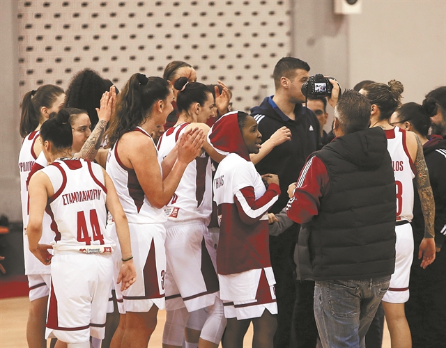 Το πενταρέ των κοριτσιών του Ολυμπιακού