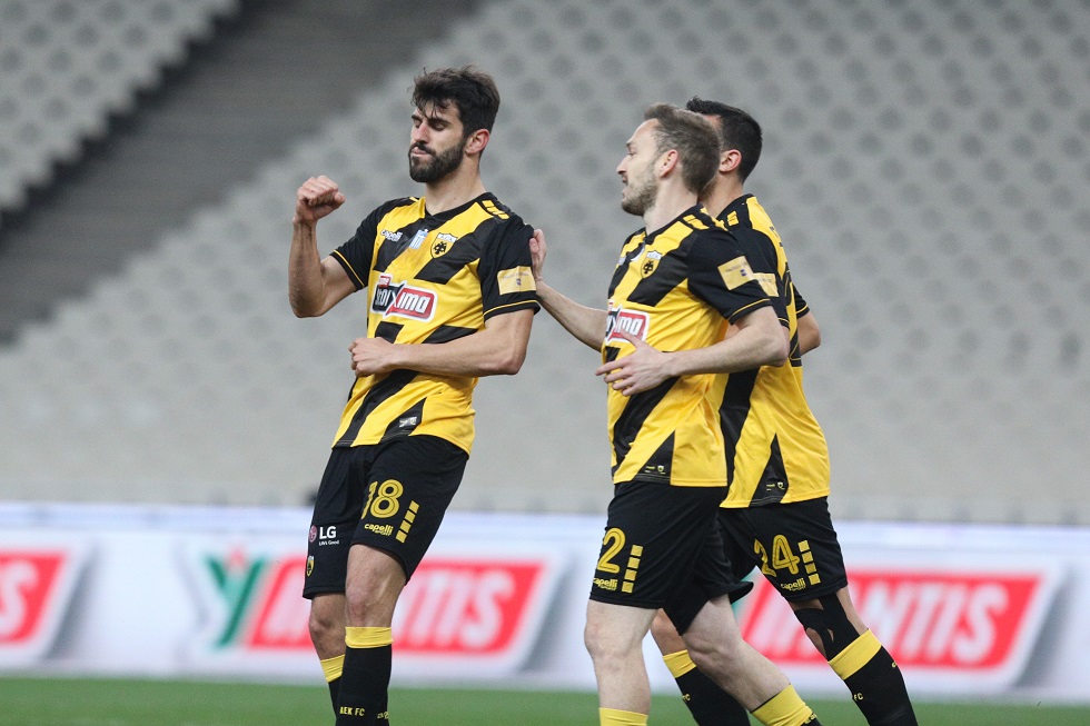 Η ΑΕΚ άνοιξε το σκορ με τον Ολιβέιρα