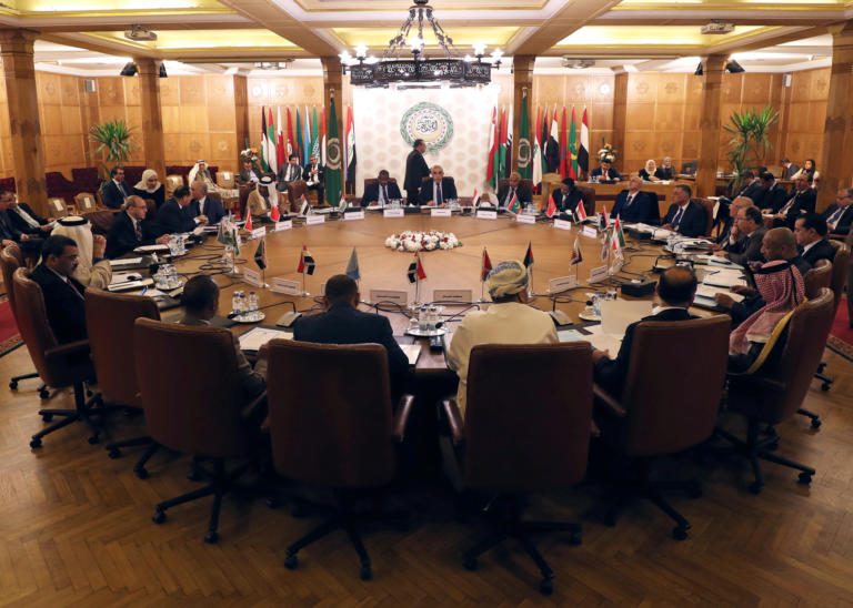 Ο Αραβικός Σύνδεσμος απορρίπτει το σχέδιο Τραμπ για το Μεσανατολικό