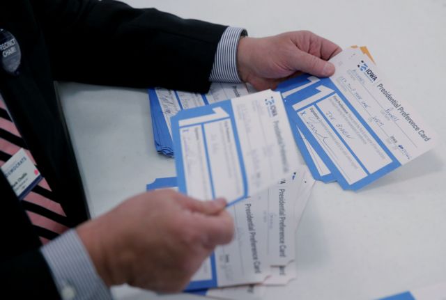 ΗΠΑ: Τα μεσάνυχτα τα πρώτα αποτελέσματα των Δημοκρατικών στην Αϊόβα