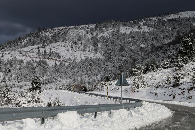 Η τριήμερη κακοκαιρία του Φεβρουαρίου αύξησε σημαντικά τη χιονοκάλυψη της Ελλάδας