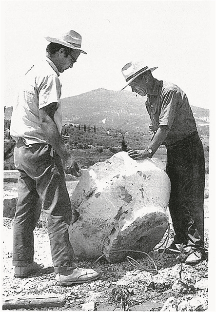 Το κιονόκρανο που έγινε σκάφη πλυσίματος