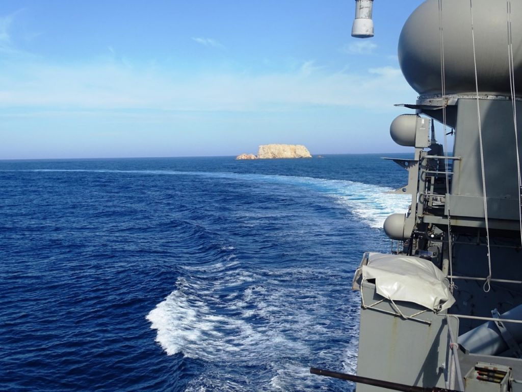 Μήνυμα ετοιμότητας στην άλλη πλευρά του Αιγαίου από το Πολεμικό Ναυτικό