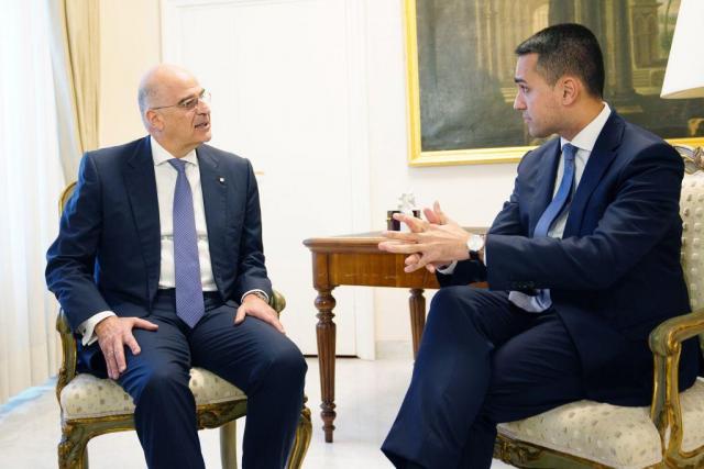 Δένδιας: «Περιμένουμε την ιταλική υπογραφή στον EastMed»