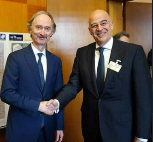 Η Αθήνα στηρίζει το σχέδιο του ΟΗΕ για πολιτική λύση στη Συρία