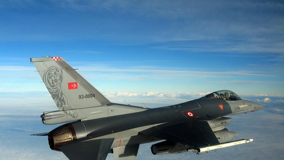 Συνεχίζονται οι υπερπτήσεις τουρκικών μαχητικών στο Αιγαίο