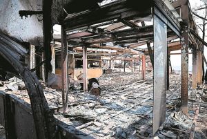 Ο αμίαντος απειλεί ακόμα τους πυρόπληκτους