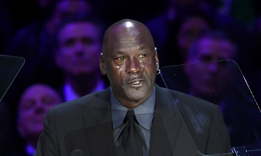 Λύγισε ο Τζόρνταν στην τελετή για την μνήμη του Κόμπε