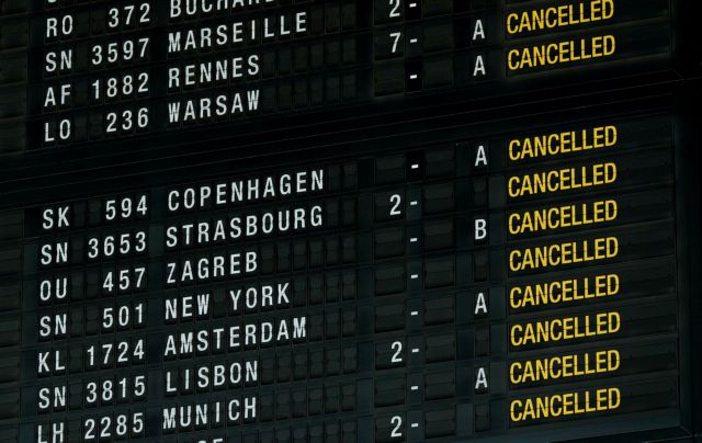 Γερμανία: Ακυρώθηκαν 100 πτήσεις λόγω της καταιγίδας «Σαμπίνε»