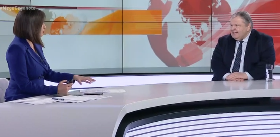 Βενιζέλος στο MEGA: Τα ΜΑΤ δεν μπορεί να είναι μοχλός της πολιτικής