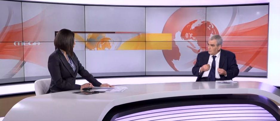 Παπαγγελόπουλος στο Mega: Έχω τη στήριξη του Τσίπρα και του ΣΥΡΙΖΑ