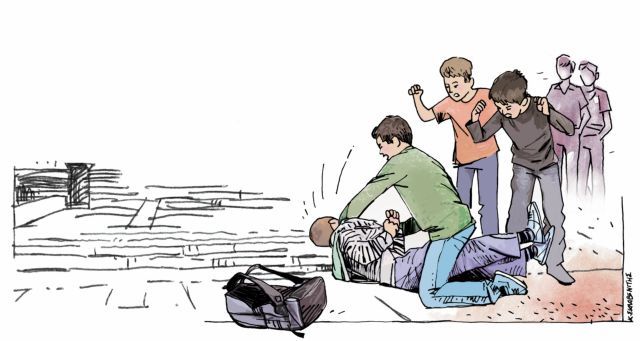 Εμπόλεμη ζώνη τα σχολεία