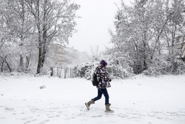 Χιόνια στα βόρεια προάστια της Αθήνας την Πέμπτη