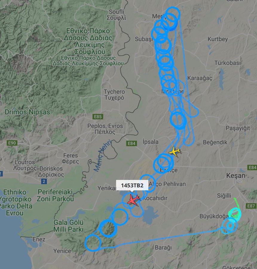 Μη επανδρωμένα αεροσκάφη στέλνει στον Έβρο η Τουρκία