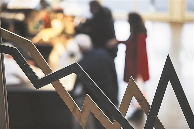 «Γύρισμα» στο τέλος των συναλλαγών στο Χρηματιστήριο Αθηνών