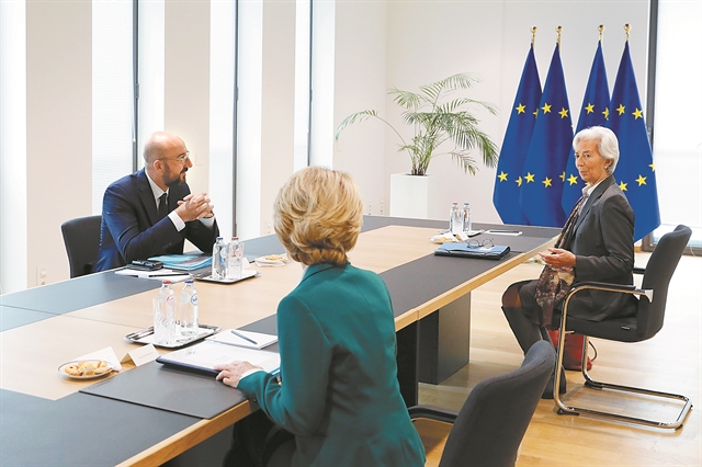 Στο τραπέζι της ΕΕ και ευρωομόλογο κορωνοϊού