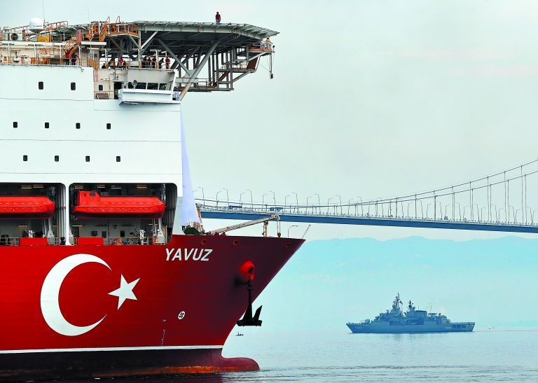 Στο λιμάνι της Μερσίνας το τρίτο γεωτρύπανο της Τουρκίας