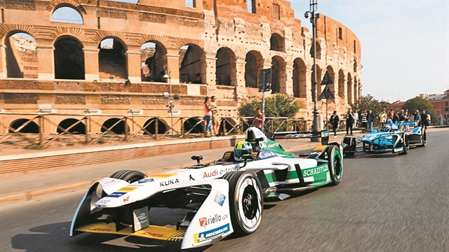 Aναβολή γκραν πρι ηλεκτρικών μονοθεσίων στη Ρώμη