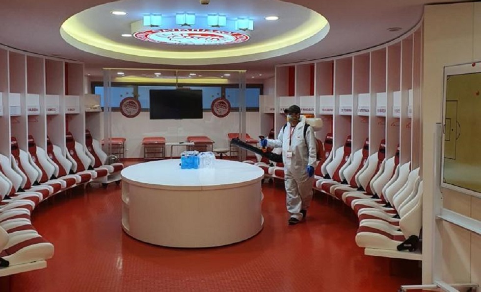 Ολυμπιακός: Απολύμανση στο Καραϊσκάκη για δεύτερη φορά