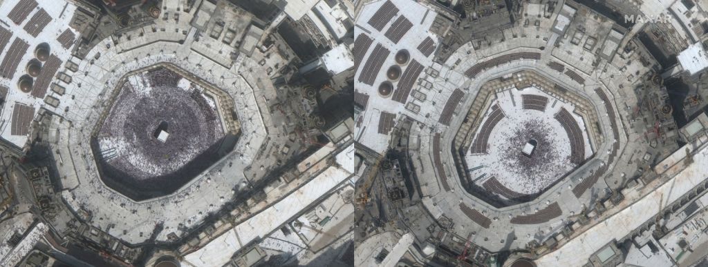 Φωτογραφίες από το Διάστημα δείχνουν πριν και μετά την πανδημία