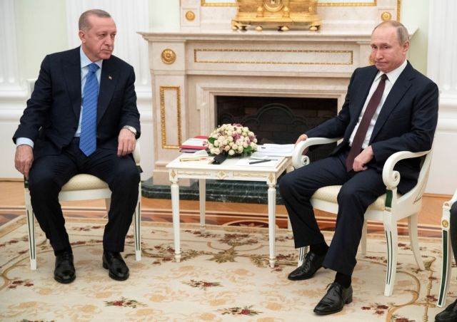 Κατάπαυση του πυρός στην Ιντλίμπ συμφώνησαν Πούτιν και Ερντογάν