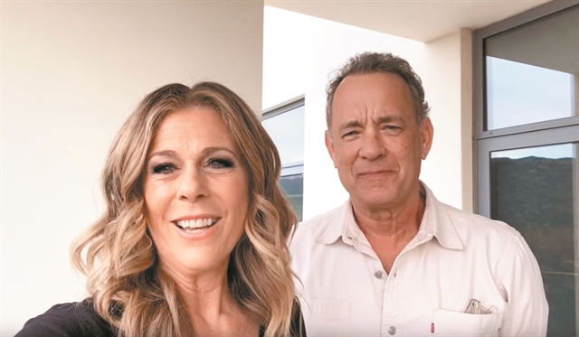 Τομ Χανκς, Ρίτα Γουίλσον: «Δεν υπάρχει καλύτερος τόπος από την Ελλάδα»