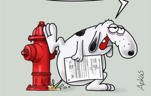 Το νέο σκίτσο του Αρκά για τα κατοικίδια ζώα