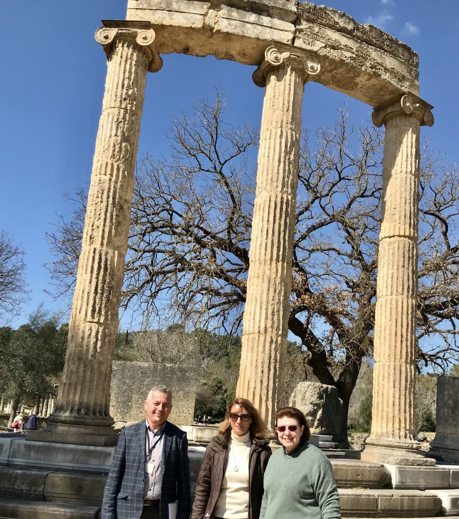 Αυτοψία της Λίνας Μενδώνη στην Αρχαία Ολυμπία