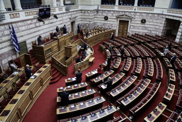 Βουλή: Ενα νομοσχέδιο την εβδομάδα σε ψηφοφορία